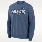 New England Patriots Rivalries Collection Primary Men's Nike Dri-FIT NFL Pullover Crew