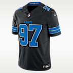 Aidan Hutchinson Detroit Lions Men's Nike Dri-FIT NFL Limited Football Jersey