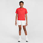 Playera de manga corta Dri-FIT para niños talla grande Nike Multi