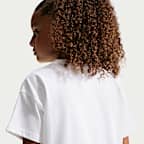 Playera de básquetbol para niños Nike