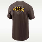 San Diego Padres 2-Hit Men's Nike MLB T-Shirt