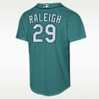 Cal Raleigh Seattle Mariners Big Kids' Nike MLB Replica Jersey