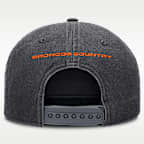 Gorra ajustable Nike de la NFL para hombre Denver Broncos Primetime Pro