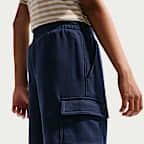 Nike Sportswear Club Older Kids' French Terry Cargo Shorts