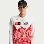 Sydney Swans AFLW 2026 Stadium Indigenous Nike AFLW Replica Jersey