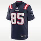 Hunter Henry New England Patriots Men's Nike NFL Game Jersey