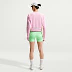Nike Swift strakke hardloopshorts met binnenbroekje, hoge taille en zakken voor dames (10 cm)
