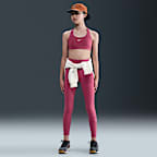 Nike One Big Kids' (Girls') Dri-FIT High-Waisted Leggings