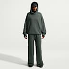 Sudadera con gorro sin cierre oversized para mujer Nike Studio Fleece Medium Weight