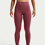 เลกกิ้งขายาวเอวสูงผู้หญิงแบบไม่มีตะเข็บด้านหน้า Nike Universa