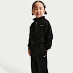 Nike Sportswear Younger Kids' Studio Fleece Half-Zip and Trousers Set