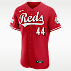 Jersey Nike de la MLB Authentic para hombre Elly De La Cruz Cincinnati Reds