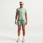 Haut de running à manches courtes Dri-FIT Nike Tempo pour femme