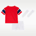 Norway 2026 Stadium Home Baby/Toddler Nike Football Replica 3-Piece Kit