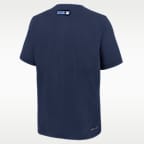 Tampa Bay Rays Authentic Collection Men's Nike Dri-FIT MLB 1/4-Zip Short-Sleeve Windshirt