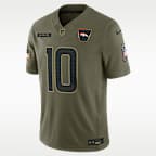 Bo Nix Denver Broncos Salute to Service Men's Nike Dri-FIT NFL Limited Jersey