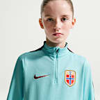 Strike Noruega Camiseta de fútbol de entrenamiento Nike Dri-FIT - Niño/a