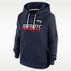 New England Patriots Sideline Standard Issue Women's Nike Dri-FIT NFL Pullover Hoodie