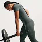 Nike One Seamless Front Women's High-Waisted Full-Length Leggings