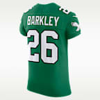 Saquon Barkley Philadelphia Eagles Men's Nike Dri-FIT NFL Elite Jersey