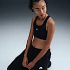 Pants de entrenamiento oversized de tiro medio para mujer Nike Sportswear Club Fleece