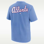 Playera Nike de la MLB para niños talla grande Atlanta Braves City Connect