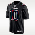 Drake Maye New England Patriots Men's Nike NFL Game Jersey