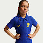Chelsea F.C. 2026/27 Match Home Older Kids' Nike Aero-FIT Football Authentic Shirt