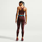 Canotta corta con bra a sostegno medio Nike Tempo – Donna