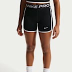 Nike Pro Girls' Dri-FIT 3" Shorts