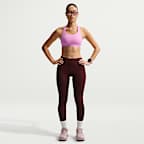 ナイキ スウィフト ウィメンズ ハイサポート スポーツブラ (軽量裏地付き)