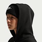 Nike Sportswear Solo Swoosh Big Kids' Fleece Full-Zip Hoodie