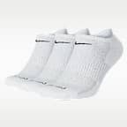 Nike Everyday Plus Cushion Training No-Show Socks (3 Pairs)
