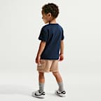Nike Sportswear Toddler Pocket T-Shirt and French Terry Shorts Set