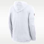 Kansas City Chiefs Sideline Men's Nike Dri-FIT NFL Long-Sleeve Hooded Top