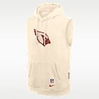Arizona Cardinals Rivalries Collection Sideline Men's Nike Dri-FIT NFL Sleeveless Pullover Hoodie
