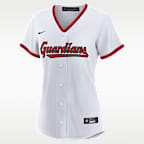 Jersey Nike de la MLB Replica para mujer Travis Bazzana Cleveland Guardians