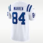 Jersey de la NFL Nike Dri-FIT Limited para hombre Tyler Warren Indianapolis Colts