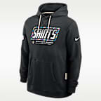 New Orleans Saints Crucial Catch Sideline Standard Issue Men's Nike Dri-FIT NFL Pullover Hoodie