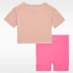 Conjunto de 2 piezas de shorts de ciclismo para bebé Nike Bold Play