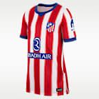 Replika domácího fotbalového dresu Atlético Madrid 2026/27 Stadium Nike Dri-FIT pro větší děti