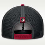 Florida State Legacy Arch Rise Men's Nike Dri-FIT College Trucker Adjustable Hat