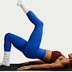 Nike Zenvy Women's High-Waisted 7/8 Leggings with No Front Seam