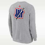 Sudadera de cuello redondo sin cierre Nike para hombre Dominican Republic National Baseball Team 2026 World Baseball Classic Complex Undefeated