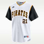 Roberto Clemente Pittsburgh Pirates Cooperstown Men's Nike Dri-FIT ADV MLB Limited Jersey