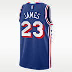 Lebron James Philadelphia 76ers Icon Edition Big Kids' Nike NBA Swingman Jersey