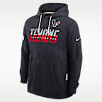 Houston Texans Sideline Standard Issue Men's Nike Dri-FIT NFL Pullover Hoodie