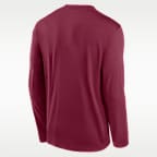 Florida State Courtside Men's Nike Dri-FIT College Long-Sleeve T-Shirt