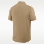 Polo universitario Nike Dri-FIT para hombre Florida State Primetime Victory Primary Logo