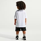 Conjunto de shorts de 2 piezas de French Terry para niños talla pequeña Nike Air